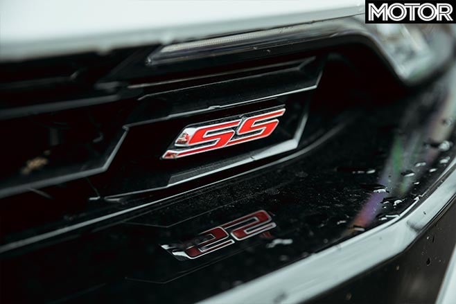 Camaro SS badge