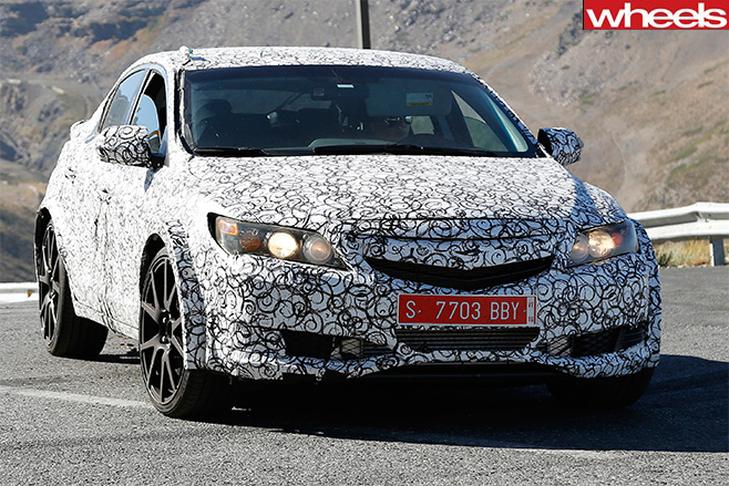 Honda -Civic -Type -R-Spy -front -side