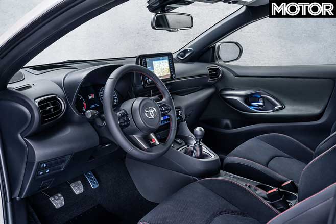 2020 Yaris GR interior