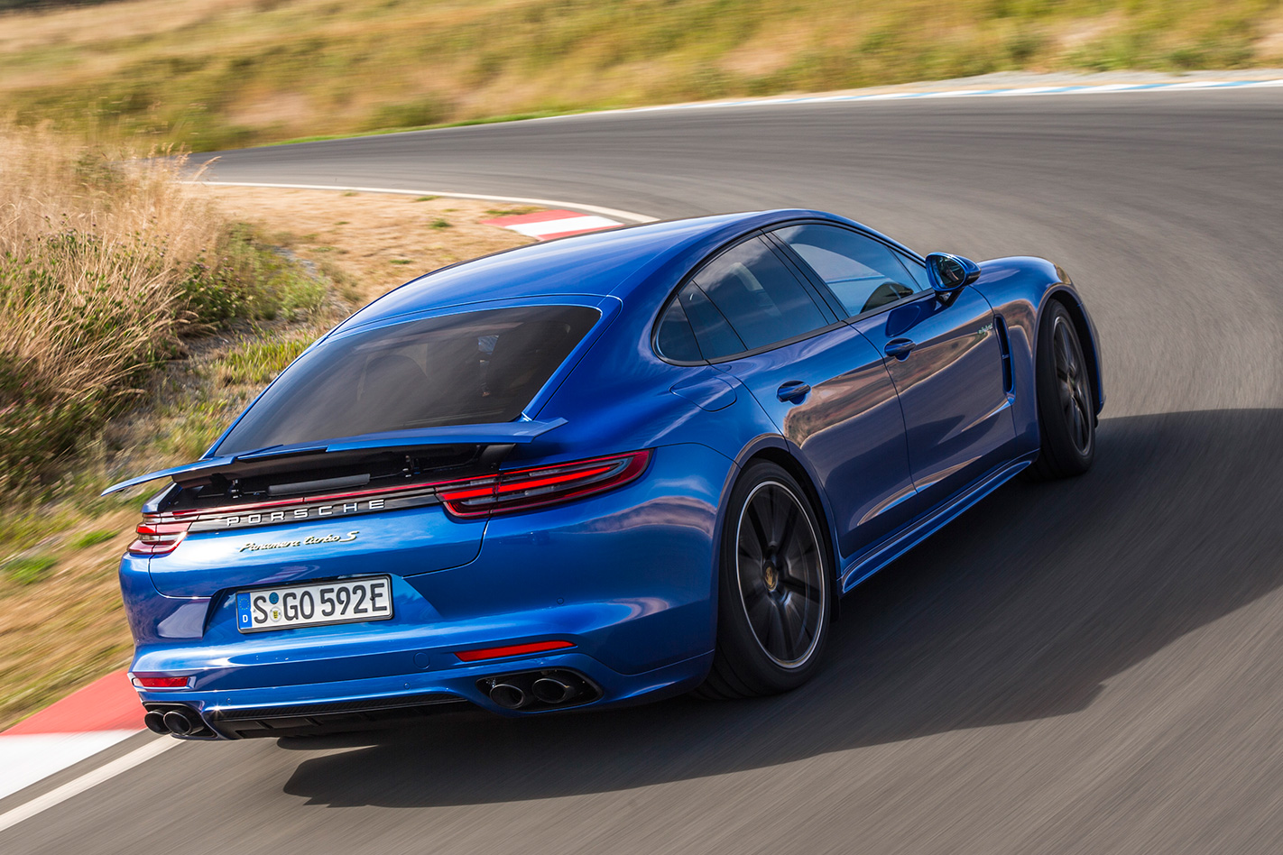 2017 Porsche Panamera Turbo S E-Hybrid rear
