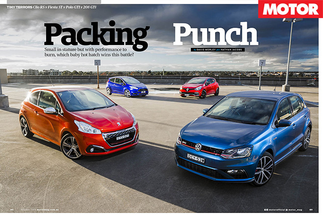 Hot hatch comparo