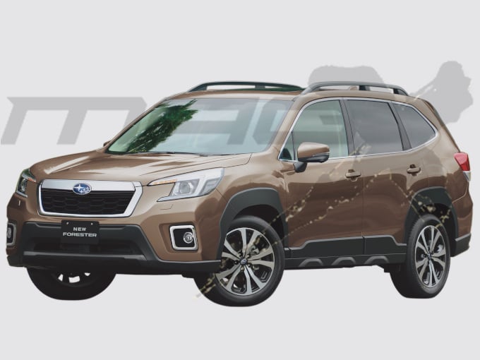 How Car Sensor imagines the 2022 Subaru Forester will look