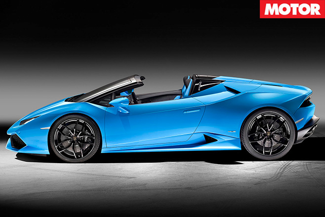Lamborghini reveals Huracan LP610-4 Spyder 3