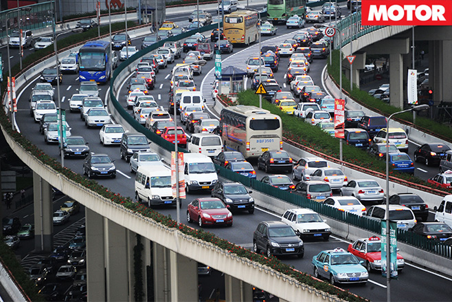 Car traffic