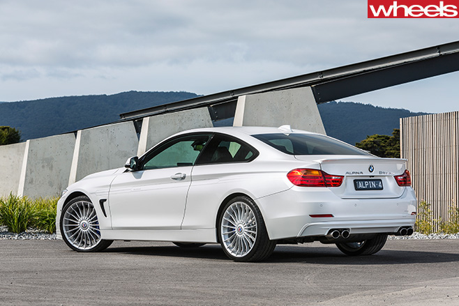 Alpina -B4-rear -side