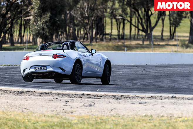Mazda mx-5 driving