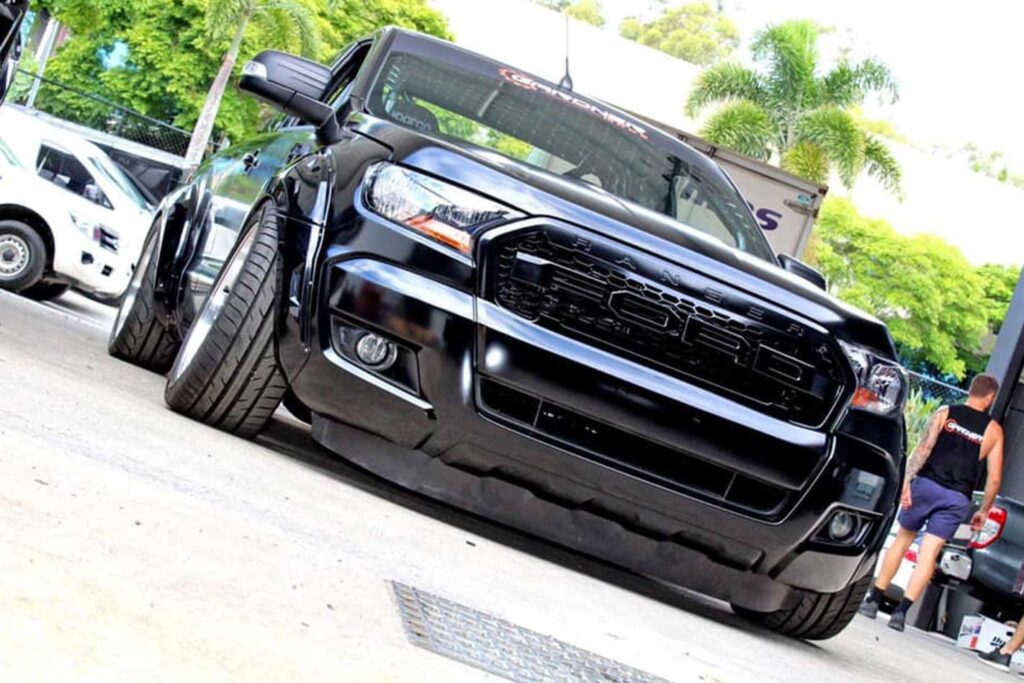 LSA-powered Ford Ranger drift car WTAC video