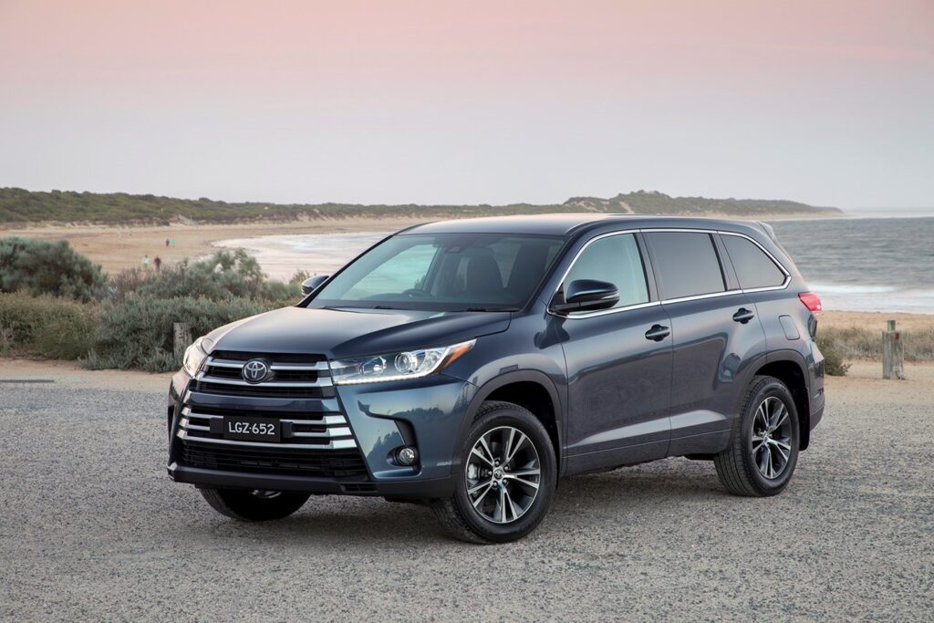 Toyota Kluger rolls out auto braking across 2018 range