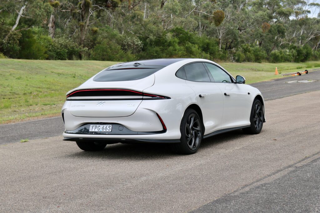 Im5 Performance Rear 2025 IM5 Performance review: Electric sedan takes aim at Tesla’s Model ...