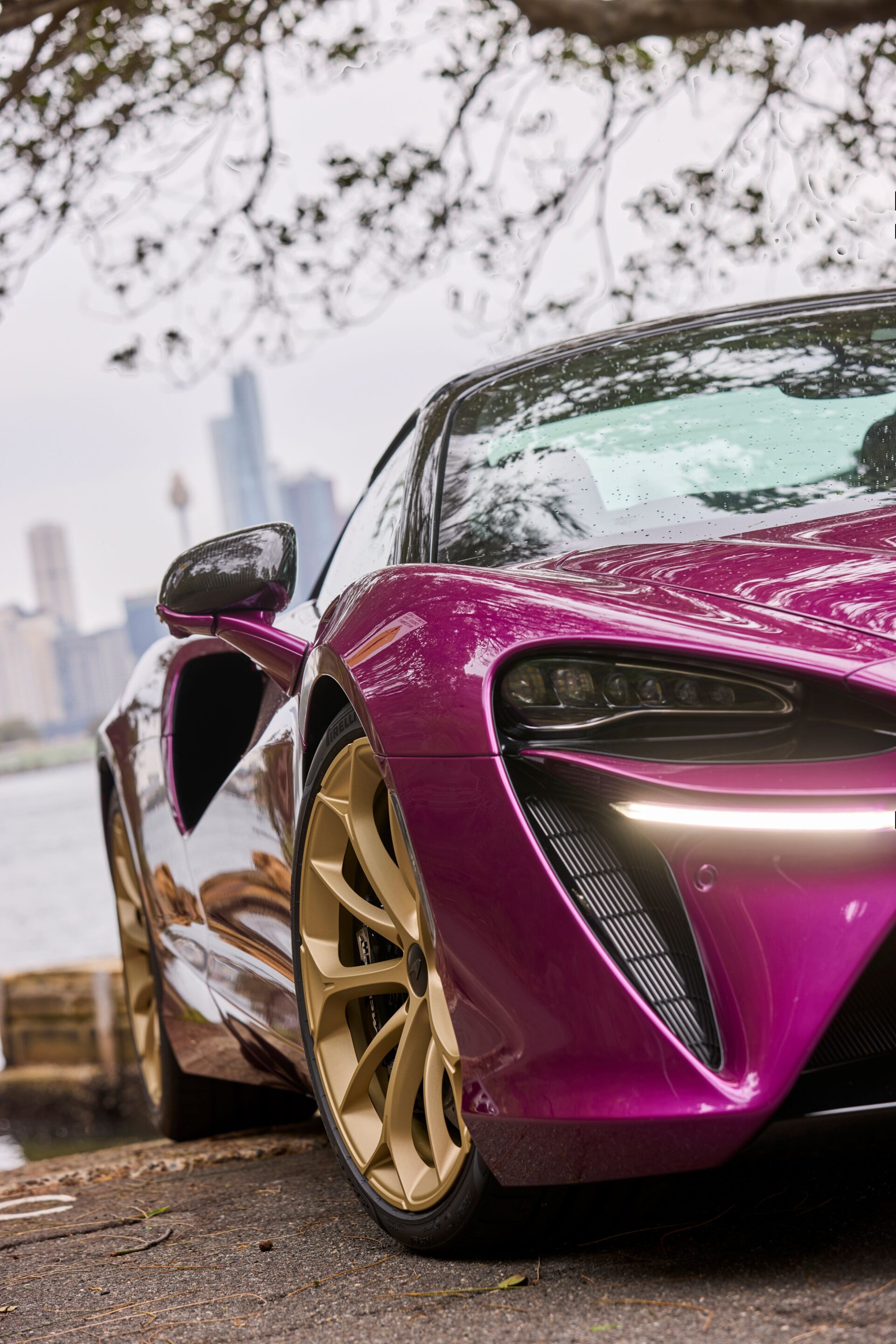 Car vs Road: Driving the McLaren Artura Spider Shibuya Spirit