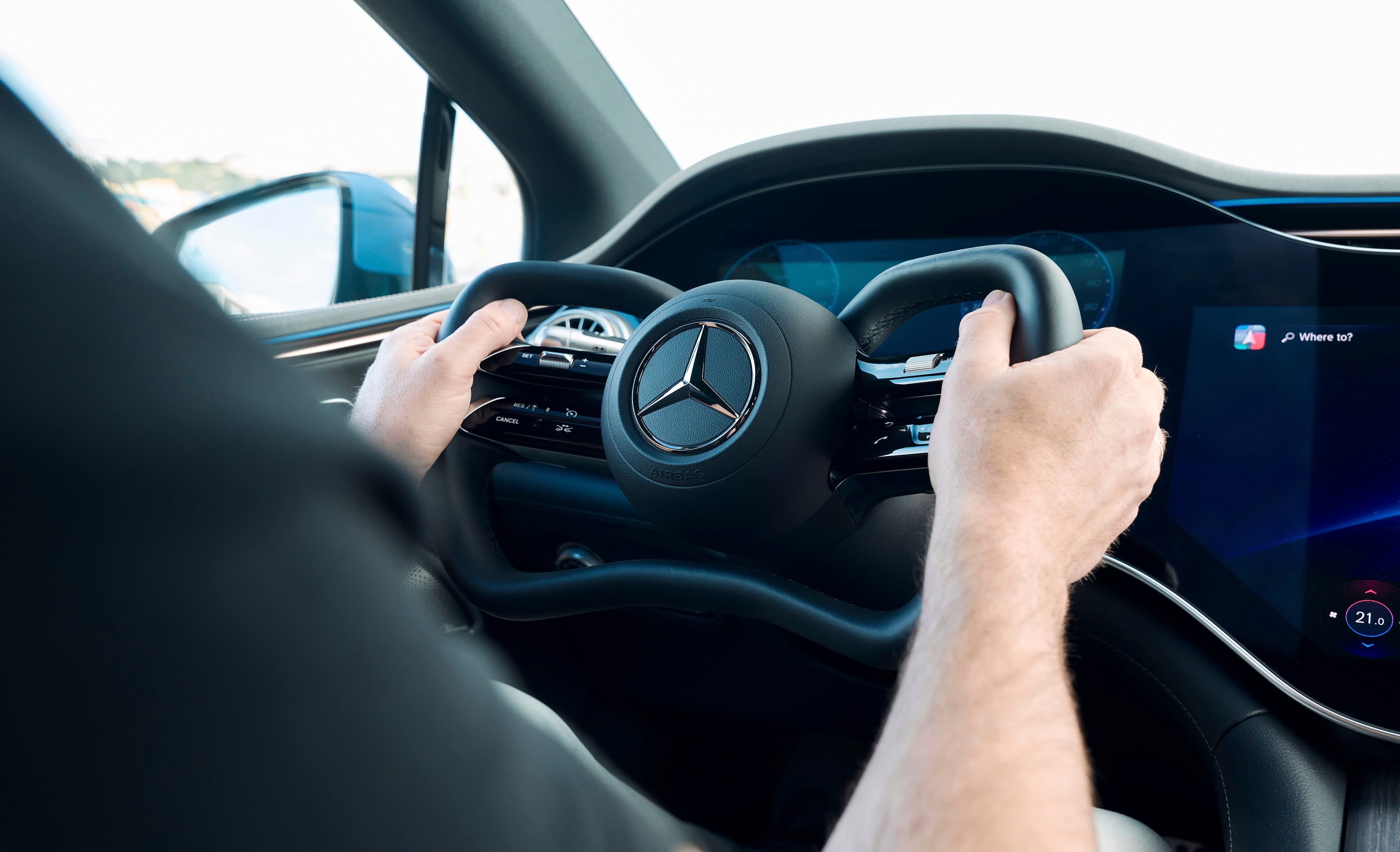 Mercedes-Benz debuts new steering yoke and steer-by-wire system… and we ...