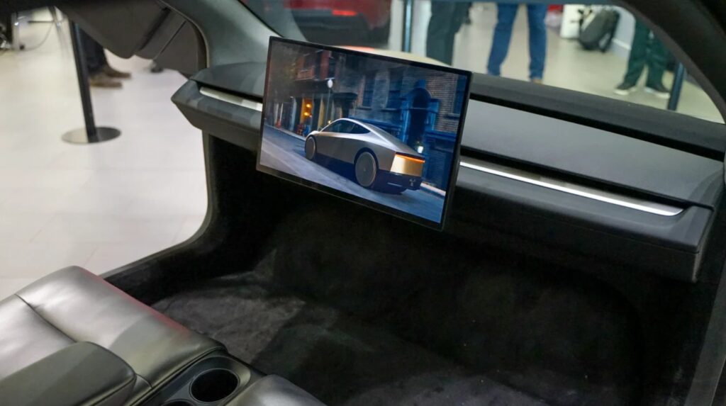 Tesla Cybercab driverless taxi specs revealed